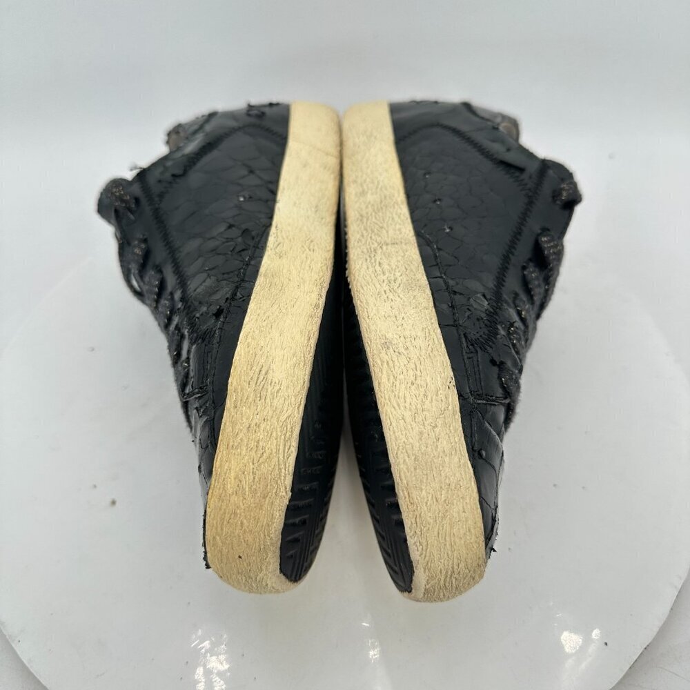 Golden Goose Deluxe Brand GGDB Superstar EU 40 Women 10 Men 7 Black Shoes - Picture 7 of 11